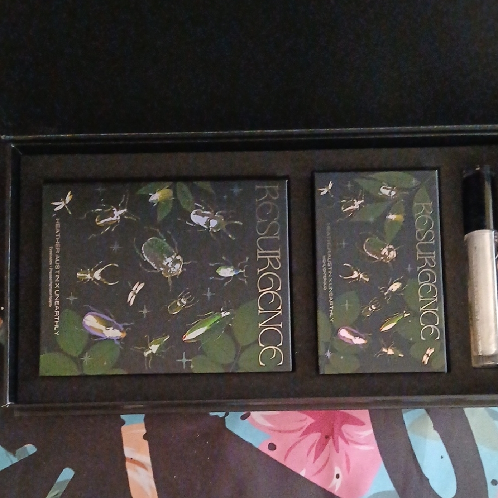 Eyeshadow Palette - Green & Pink Shades